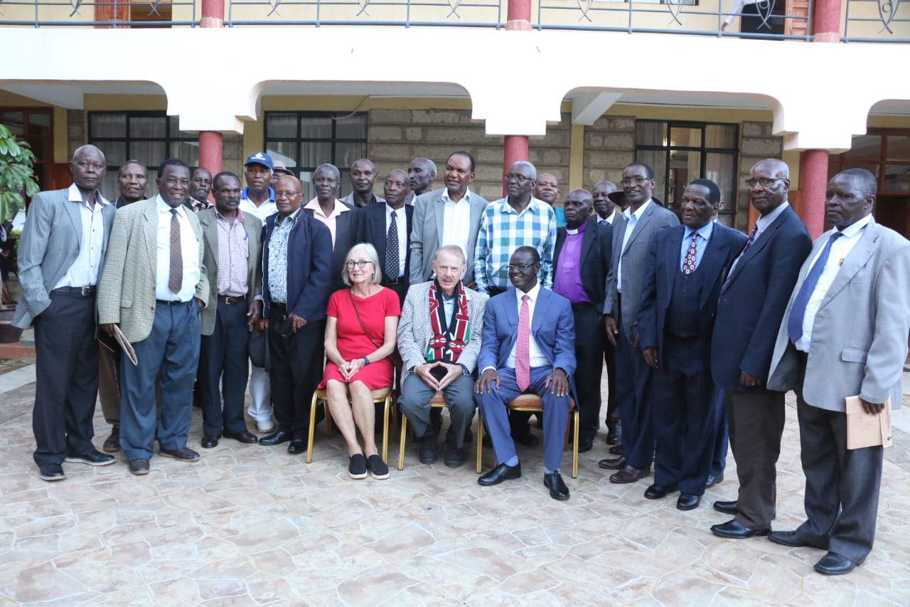 GOVERNOR KIRAITU MEETS HIS SECONDARY SCHOOL TEACHER AFTER 50 YEARS, IN A NOLSTAGIC ENCOUNTER